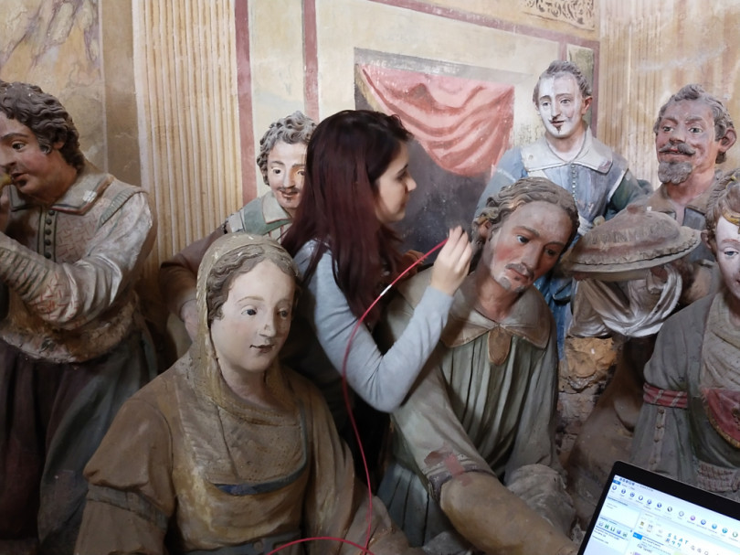Il monitoraggio dei beni artistici al Sacro Monte di Crea